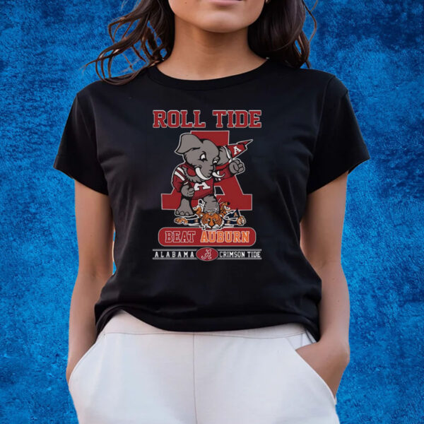 Roll Tide Beat Auburn Alabama Crimson Tide T-Shirts