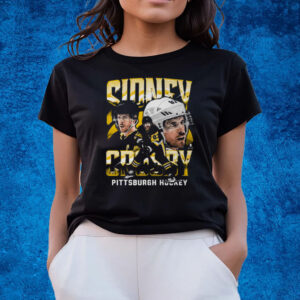 Sidney Crosby Pittsburgh Vintage Wht T-Shirts