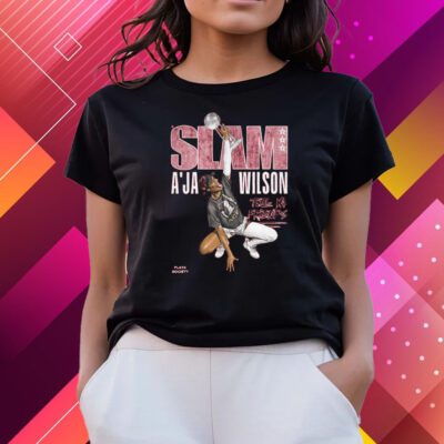 Slam A’ja Wilson Slam 240 Playa Society Shirts