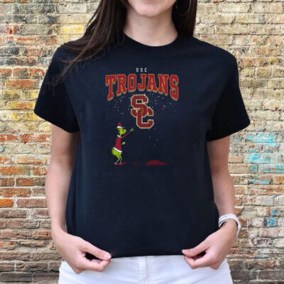 The Grinch Usc Trojans Southern California Christmas Football 2023 Shirts