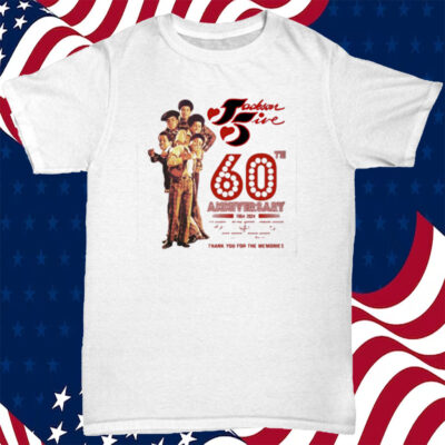 The Jackson 5 60th Anniversary 1964 – 2024 Thank You For The Memories Shirt