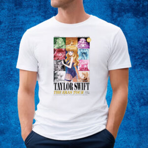 The Taylor Swift Eras Tour Cartoon T-Shirt