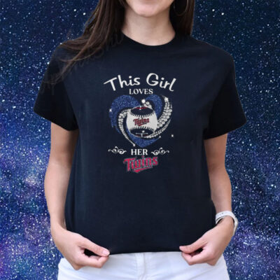 This Girl Loves Her Twins T-Shirts