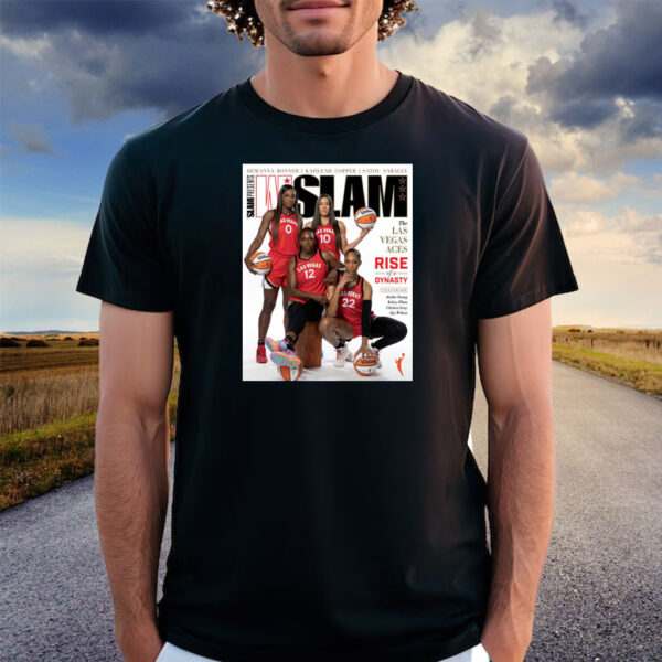 Wslam 3 Las Vegas Aces Rise Dynasty T-Shirt 1