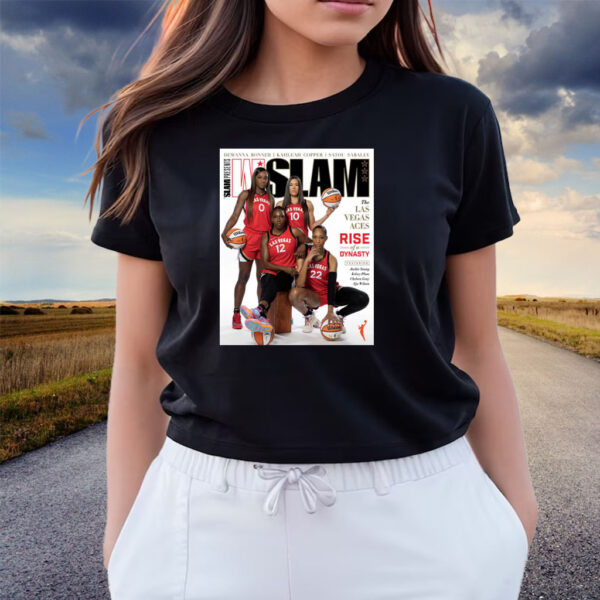 Wslam 3 Las Vegas Aces Rise Dynasty T-Shirt