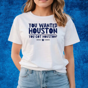 You Wanted Houston You Got Houston World Champs Shirts