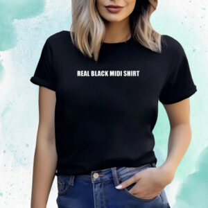 Real Black Midi Shirts
