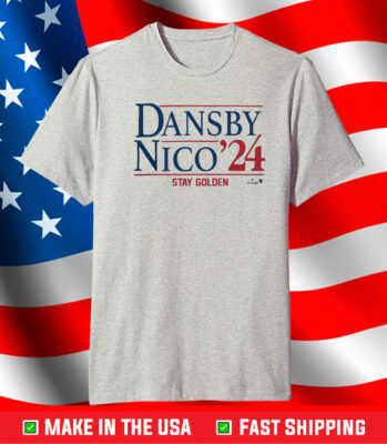 Dansby Swanson And Nico Hoerner Dansby Nico ’24 Stay Golden Chicago Cubs Shirt