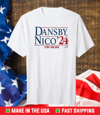 Dansby Swanson And Nico Hoerner Dansby Nico ’24 Stay Golden Chicago Cubs Shirt