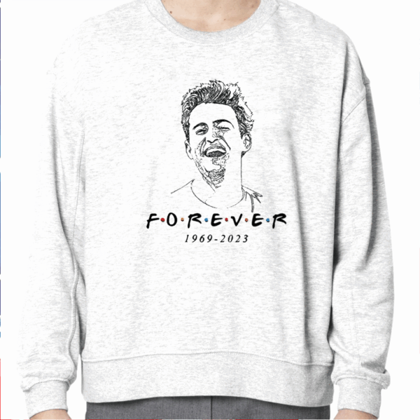 Rare Vintage Friends 1969 2023 Forever Matthew Perry Shirt