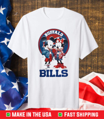 Buffalo Bills Mickey And Minnie Mouse Shirt