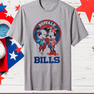 Buffalo Bills Mickey And Minnie Mouse Shirt