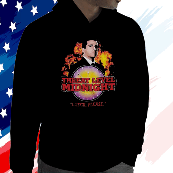 Official Michael Scott The Office Threat Level Midnight Shirt