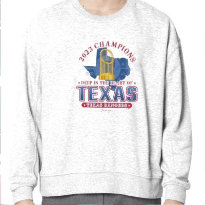 Texas Rangers 2023 World Series Champions Deep In The Heart Of Texas Shirt