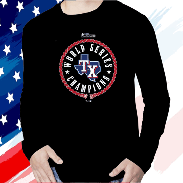 Texas Rangers 2023 World Series Champions Stealing Home Shirt