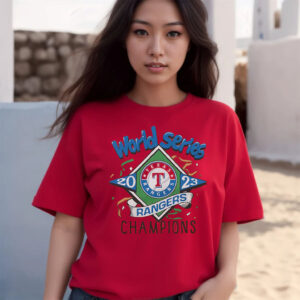 2023 World Series Champions Rangers T-Shirts