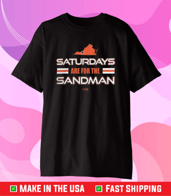 Virginia Tech Saturdays Are For The Sandman 2023 T-Shirt