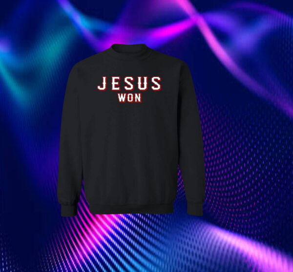 Evan Carter Jesus Won Sweatshirt