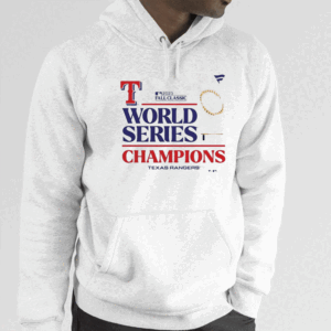 Official Rangers 2023 World Series Champions Locker Room Shirt