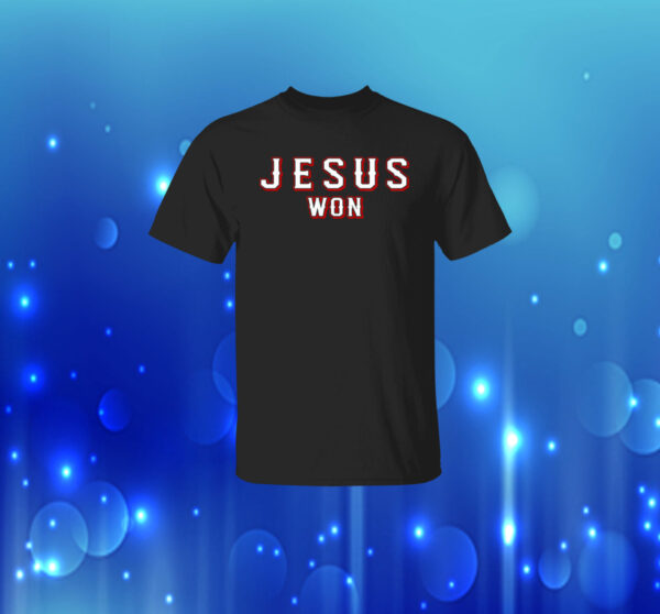 Evan Carter Jesus Won T-Shirt