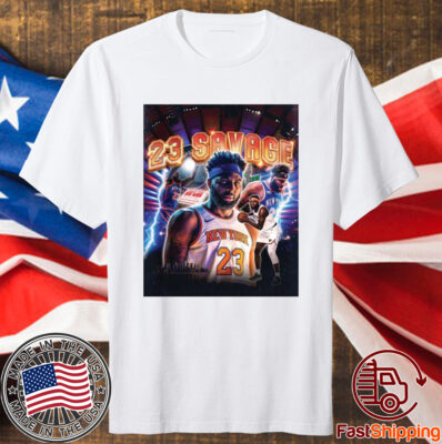 Mitchell Robinson 23 Savage Shirt