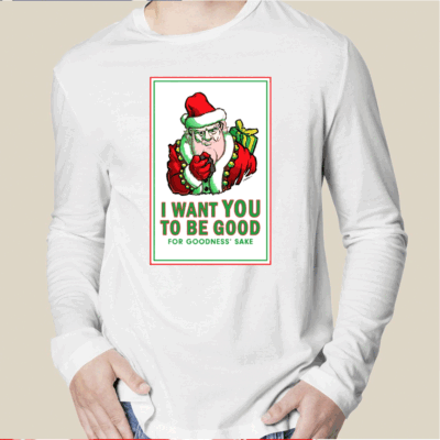 Saint Nick Wants You 2024 Christmas Shirt