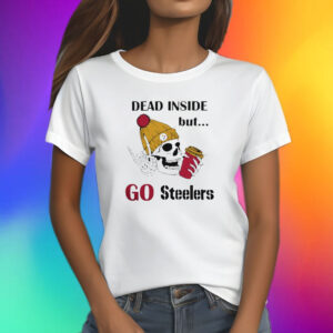 Pittsburgh Steelers Skeleton Dead Inside But Steelers Logo Shirts