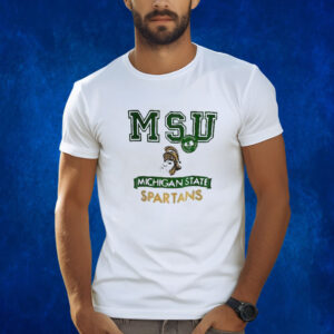 90s Michigan State University MSU Spartans Shirts