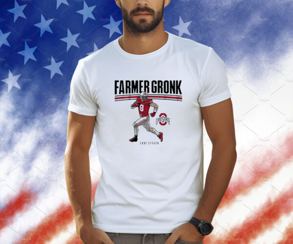 Ohio State Buckeyes Football Cade Stover Farmer Gronk Shirts