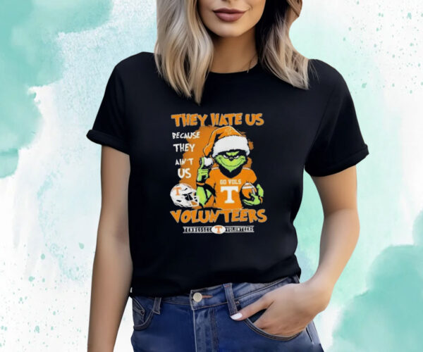 They Hate Us Because Ain’t Us Texas Longhorns The Grinch Christmas Shirts