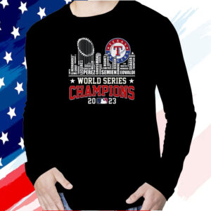 Official Texas City World Series Champions 2023 Texas Rangers Shirt