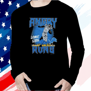 Angry Runs Lions Jahmyr Gibbs Shirt