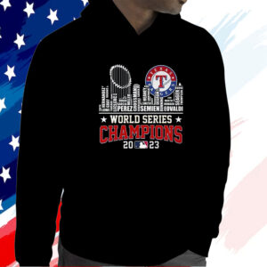 Official Texas City World Series Champions 2023 Texas Rangers Shirt
