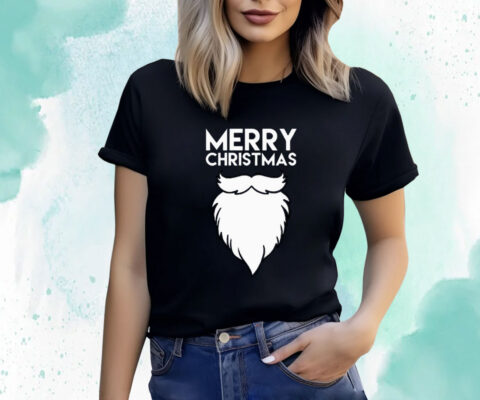 Merry Christmas Quote Santa's Beard Shirts