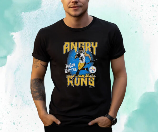 Angry Runs Steelers Jaylen Warren Shirts