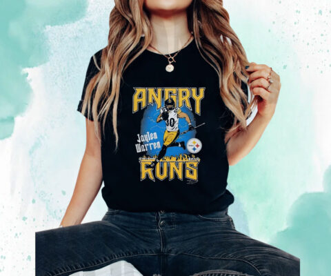 Angry Runs Steelers Jaylen Warren Shirts