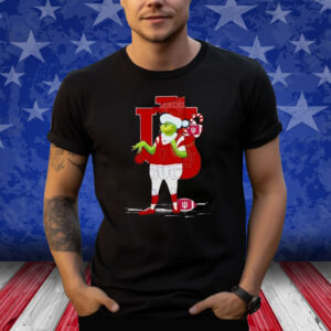 Santa Grinch Indiana Hoosiers Christmas 2023 Shirts