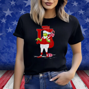 Santa Grinch Indiana Hoosiers Christmas 2023 Shirts