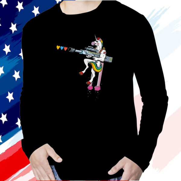 Punk Rock Rainbow Unicorn Shirt