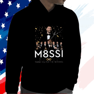 M8SSI Infiniti Eighth Ballon d’Or Thank You For The Memories Shirt