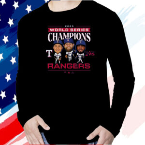 Texas Rangers 2023 World Series Champions Star Players Shirt