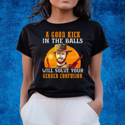 A Good Kick In The Balls Will Solve Your Gender Confusion T-Shirts