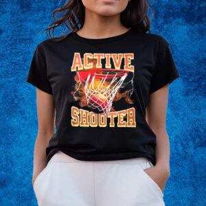 Active Shooter Basketball T-Shirts
