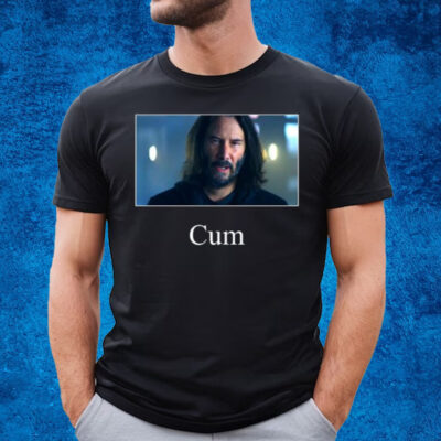 Adambolt Keanu Reeves Cum Shirt