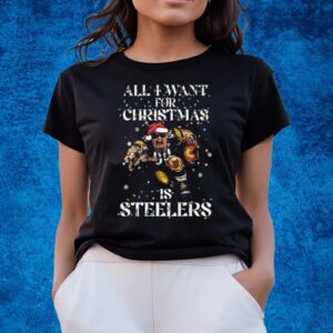 All I Want For Christmas Is Steelers T-Shirts