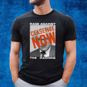 Ally Beardsley Bernie Sanders Rage Against The Machine Ceasefire Now T-Shirt