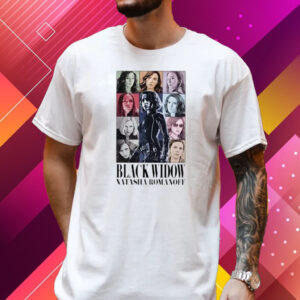 Black Widow Natasha Romanoff The Eras Tour T-Shirt