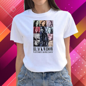 Black Widow Natasha Romanoff The Eras Tour T-Shirts