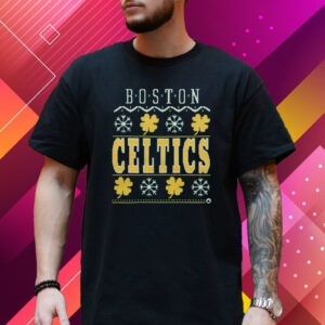 Boston Celtics Holiday Ugly Christmas Sweater T-Shirt