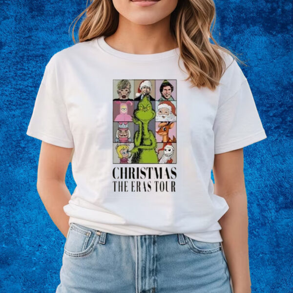 Christmas The Grinch Eras Tour Sweatshirt T-Shirts